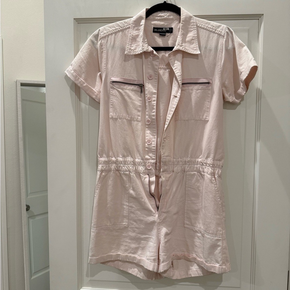 Blank NYC Light Pink Collared Shirt